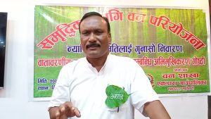 एकडारा गाउँपालिकाको अध्यक्ष दिप नारायण मण्डल